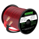 Gosdeng Gauge 50FT Electrical Cable, Conductors Red & Black, Pvc, 12AWG .... Fixed Price $22.76.