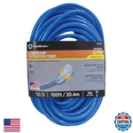 Southwire Coldflex 12/3 Heavy-duty Extension Cord, 100FT, Weather Sjt. Fixed Price $191.81.