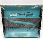 Montgomery Ward Shelf Bracket Set Decorative Metal 8 Inch Vintage Mcm Nos. Fixed Price $24.99.
