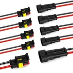 Lanhong 2 Pin Way 16 Awg Car Waterproof Electrical Connector Plug With. Fixed Price $12.81.