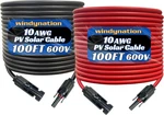 Windynation Awg Solar Extension Cable 100FT. Fixed Price $233.89.