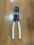 Burndy MD6 - Hytool Operated Crimper With BG/D3 Grooves, Hickory Handles. Fixed Price $409.99.