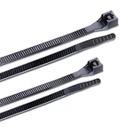 Gardner Bender 10097UVL Nylon Cable Tie Assortment 4 In. 8 Black. Fixed Price $17.40.