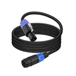Pngknyocn Speakon Extension Cable,professional 12AWG Pin 6.6 Feet, Black. Fixed Price $21.50.