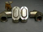 Halex Rigid Pull Elbow With Gasket 1" Lot Of 4. Fixed Price $50.17.