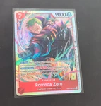 Bandai One Piece Card Game Roronoa Zoro EB04-007 Egghead Holo Rush 9000 Power. Fixed Price $12.00.