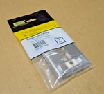 Hubbell SSFL13 Stanless Steel Face Plate Gang Port W/ Label Field (11 Avail). Fixed Price $8.50.