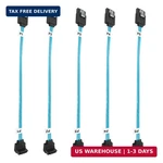 Adcaudx 5-PACK Sata Iii Cable 8-INCH/0.2M Short Thin 90-DEGREE Right-angle. Fixed Price $18.11.