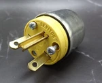 Leviton 615PA 2-POLE 3WIRE 250 Armored Grounding Plug Qty 10. Fixed Price $8.69.