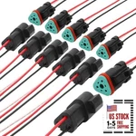 Dt Connectors Waterproof, 18 Awg Automotive Electrical 3 Pin 6 Kits. Fixed Price $18.94.