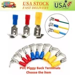 Piggy Back Insulated Spade Terminals 22-10AWG Wire Crimp 140-50PCS Connectors. Fixed Price $13.49.