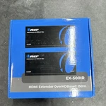Orei EX-500IR Hdmi Hdbaset Extender Transmitter Receiver Black Blue. Fixed Price $60.00.