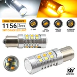 High Power 1156 Dual Color White / Amber Switchback Led Turn Signal Light Bulbs. Fixed Price $12.14.