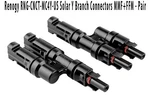 Renogy RNG-CNCT-MC4Y-US Solar Branch Connectors Mmf+ffm Pair. Fixed Price $12.47.