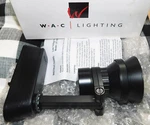 New Wac Lighting LHT-163L Black 7.5" Tall Low Voltage Track Precision Spot. Fixed Price $64.95.