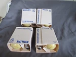 Vintage 4 Pk Of Phillips Incandescent Yellow Bug Way Light Bulb 60W 120V. Fixed Price $40.00.