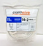 Indoor Copper Building Type 12/2 Nm-b Ground 15 Ft 600 V. Fixed Price $17.99.