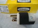 Hubbell HBL5266C Male Straight Blade Plug. Fixed Price $7.99.