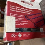 Warmup Underfloor Heating Cables MADE-120-840 10-13 Square Feet. Fixed Price $39.99.