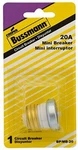 Bussmann BP/MB-20 Amp, 125V Edison Base Plug Fuse Circuit Breaker. Fixed Price $31.25.