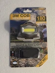 Glowmax 3W Cob Headlight ( New ) White & Red. Fixed Price $7.00.