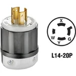 2-LEVITON 20A 125V/250V 4-WIRE 3-POLE Industrial Grade L14-20P Locking Cord Plug. Fixed Price $50.89.