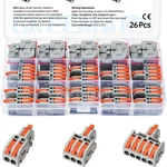 26PCS Compact Splicing Connectors Wire Kit 2, 3 And 5 Circuit Inline. Fixed Price $21.79.