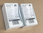 Lot Bell 1-GANG Weatherproof Box White 1/2" Threaded Outlets 5320-1. Fixed Price $5.00.