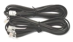 2 Lot Ge Telephone Line Cord Cables Wire 6P4C RJ11 Dsl Modem Fax To Wall. Fixed Price $14.99.