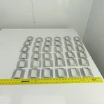 Raco 4" Square Raised Single Device Box Cover 5.5 Cu. In. Lot Of 36. Fixed Price $38.32.