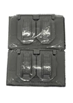 (2 Pack) New Bell Single Gang Two Duplex Gray Outdoor Weatherproof Cover 5180-0. Fixed Price $14.90.
