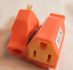 Pass & Seymour #SA993OCC10 15A 125V Orange Connector SA399-OCC10 Plug Pole. Fixed Price $12.25.