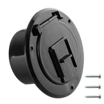 Halotronics Rv Round Electrical Cable Hatch For 1/4-INCH, Black. Fixed Price $21.21.
