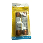 (pack Of 2) Eaton NON-60 Non-current-limiting Fuse, 60A, 250VAC/125VDC. Fixed Price $10.99.