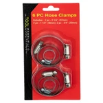 Worldwide Sales Online Tool Essentials 6PC Hose Clamp Assortment 3/4" 2-1/4". Fixed Price $7.50.