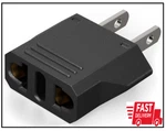 European American Outlet Plug Adapter Electrical Travel Power Tool Converter. Fixed Price $6.61.
