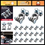 20 Pcs Heavy Duty Battery Terminal Connectors - Top Post Clamps For Car, Truck,. Fixed Price $70.29.