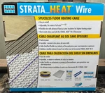 Laticrete Strata Heat Wire Cable System 120V 50' (15SQ Ft Coverage) 0804-0050-2. Fixed Price $143.99.