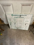 Vintage Shimco International Pegboard Hanger Shelf Display Advertising Sign Rare. Fixed Price $125.00.