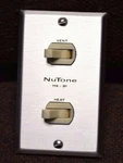 Nutone Heat Vent Electrical Toggle Duplex Switch Ships Super Fast New HS-91S. Fixed Price $39.95.