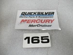 E53 Mercury Quicksilver 37-76751 Decal Oem New Factory Boat Parts. Fixed Price $7.82.