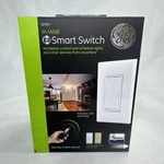 Brand New Ge Z-wave In-wall Smart Switch Model 12722 White & Light Almond Plates. Fixed Price $24.95.