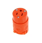Leviton 515CV-OR 10 Pack 15AMP 125V 3-WIRE Connector Straight Blade, Orange. Fixed Price $52.82.