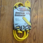 Cci Pro-power 6FT 12 Gauge Extension Cord American Contractor. Fixed Price $22.00.