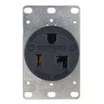 Hubbell HBL9308 Amp 125 Volt Flush Mount Power Receptacle Nema 30R Black. Fixed Price $39.09.