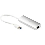 Startech ST3300G3UA Portable Usb 3.0 Hub Plus Gigabit Ethernet Built-in. Fixed Price $58.53.