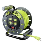 Masterplug 50FT Extension Cord Reel With 4 Sockets & Wall Mount - 13A Power. Fixed Price $58.54.