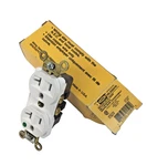 Hubbell HBL8300HW 2-POLE Duplex Receptacle, 20A 125V, 5- 20R. Fixed Price $12.99.
