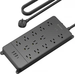 Surge Protector Power Strip, 4000 Joules, Etl Listed, 13 Widely-spaced Outlets. Fixed Price $71.47.
