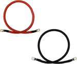 2 Awg Gauge Red + Black Pure Copper Battery Inverter Cables Solar, Rv, Car, Boat. Fixed Price $22.92.